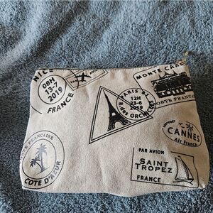 LanCome Paris Themed makeup bag